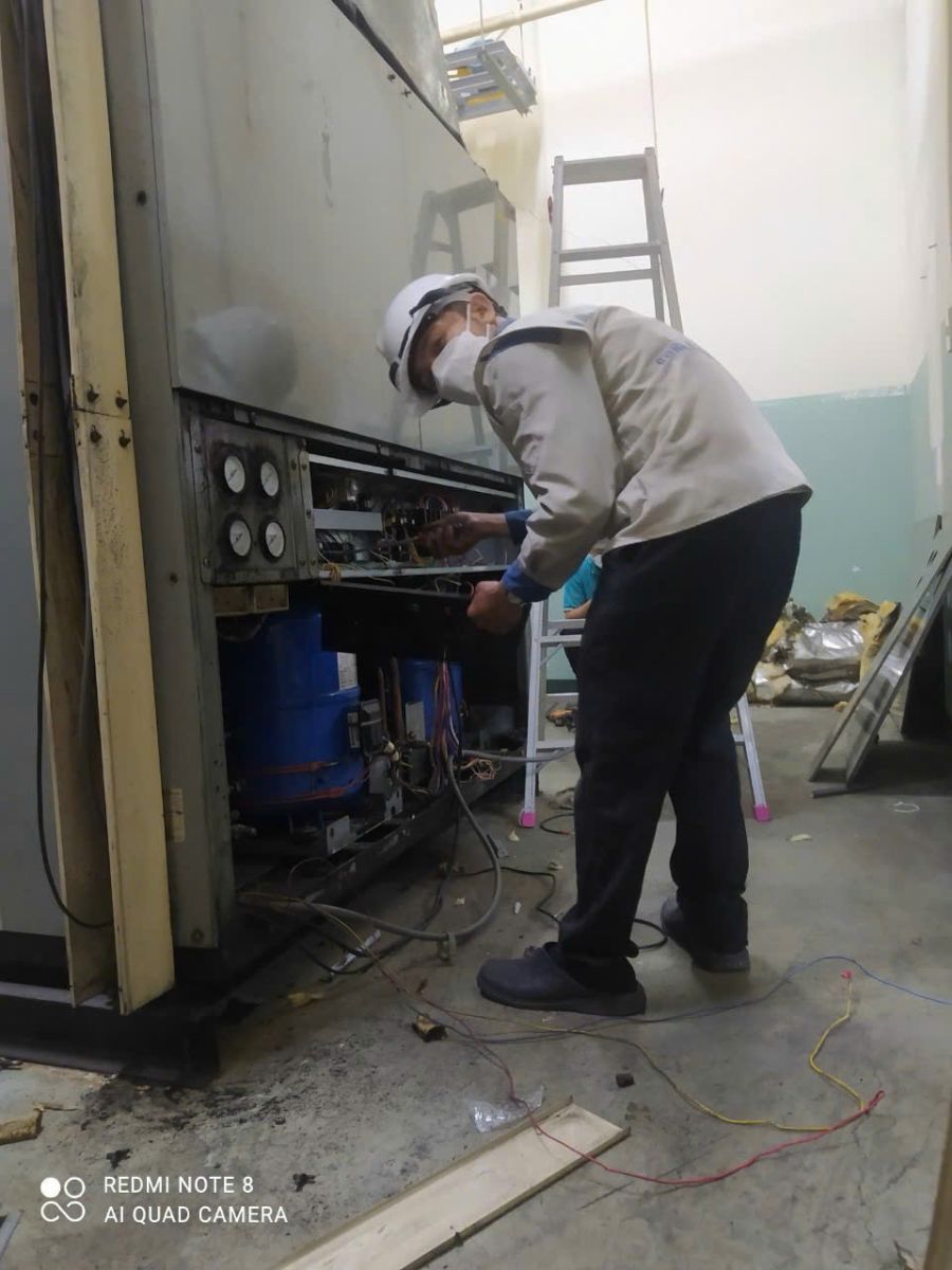 bảo trì máy lạnh công nghiệp tại q.9