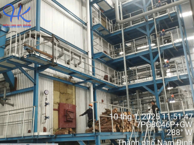 Ho&agrave;n Th&agrave;nh Dự &Aacute;n Hệ Thống Điện L&ograve; Hơi Cho Nh&agrave; M&aacute;y Tại Nam Định